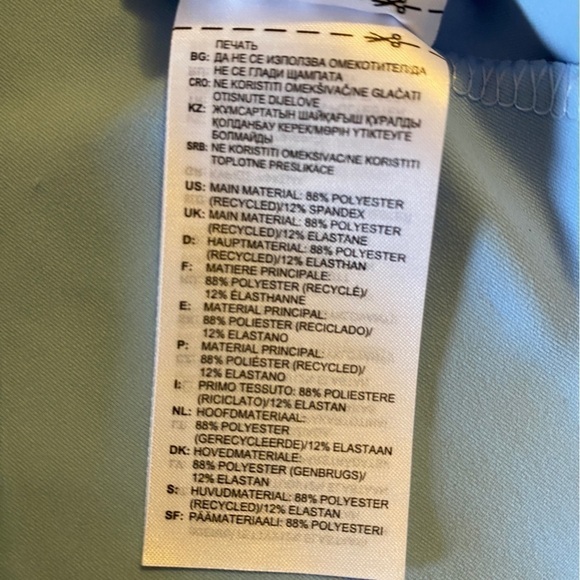 Adidas Ultimate 365 Golf Polo Powder Blue Ladies Med - Picture 8 of 9